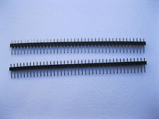 600 pcs High Quality 2.54mm 1x40 40p Male Breakable Pin Header Single Row Strip picture