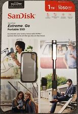 SanDisk 1 TB Extreme Go Portable SSD USB-C *NEW* *FREE SAME-DAY SHIPPING* picture