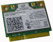OEM HP 756753-001 Intel Dual Wireless-AC 7260 7260HMW Bluetooth PCIe Half  picture