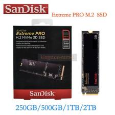 SanDisk Extreme PRO 250G 500GB 1T 2TB NVMe 3D SSD Internal Solid State Drive lot picture