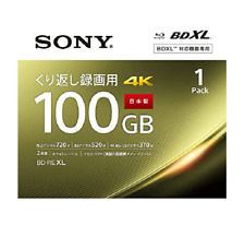 SONY BD-RE XL 100GB Rewritable 1 Pack 2x Speed 4K Blu-ray Disc picture