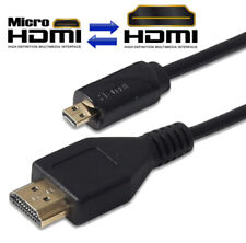 Gold Plated Micro HDMI to HDMI Cable for Laptop Notebook Tablet to HD UHD 4K TV picture