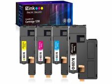 NEW NIB $150 EZInk 4-Pack Cartridges B/Y/M/C 1250C + Dell Laser Printer L@@K  picture