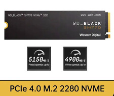 Western Digital WD BLACK SN770 500G/1TB/2TB PCIe Gen4 M.2 2280 NVMe SSD picture
