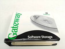 Vintage 1998 ~ Gateway CD STORAGE BINDER * w/ MANY Softwares See Pictures picture
