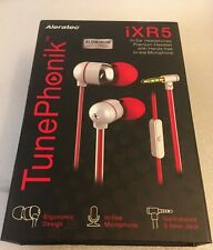 Lot of  2 Aleratec TunePhonik iXR5 premium Headphones with Microphone picture