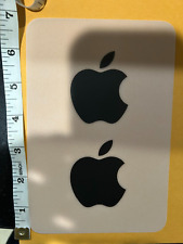 Apple Macintosh logo decal sticker black color 2 picture