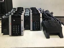 LOT OF 11:  POLYCOM VVX 501 IP PHONE PoE 2201-48500 INCLUDE BASE HANDSET CORD picture