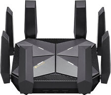 TP-Link - Archer AXE300 AXE16000 Quad-Band Wi-Fi 6E Router - Black picture