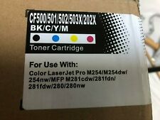 Replacement Toner Cartridges Black/Color LaserJet CF500/501/502/503x picture