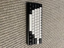 Custom built keyboard bakeneko60 fully built 60% keyboard akko v3 cream blues picture