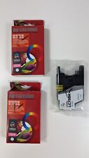 3 PK LD Ink Cartridges LC75BK Sealed For Brother picture