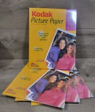 4ea Kodak 25 Sheets Soft Gloss Picture  Photo Paper - 8 1/2