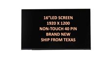 B160UAN01.Q 16inch 1920X1200 LCD Screen Display Matte 40Pins 165Hz 100% of sRGB picture