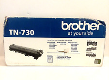 GENUINE Brother TN-730 TN730 BLACK Toner Standard Yield Sealed Box NEW picture