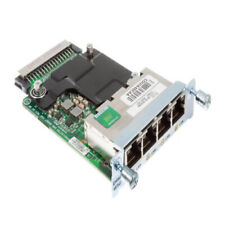 Cisco EHWIC-4ESG High Speed 4-Ports GE Switch Interface Card 1 Year Warranty picture