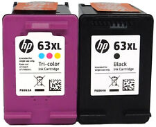 HP 63XL 2pack Combo Ink Cartridges 63XL Black and 63XL Color GENUINE picture