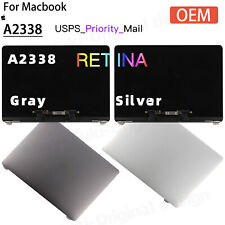 US OEM For Apple MacBook Pro A2338 M1 LCD Screen Display Gray Silver Replacement picture