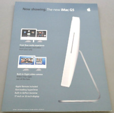 2005 Apple Computer iMac G5 Retail Stand Up Display Promo Sign picture