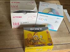 CD-R with Jewel Cases - 35 Pack - TDK, Sony, Memorex - Various - New/Sealed picture