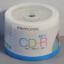 memorex cd-r 50 pack 52x 700mb 80min  picture