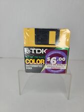 TDK Color 1.44MB HIGH DENSITY IBM FORMATTED 3.5