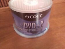 Sony DVD+R 50-Pack Spindle Blank Media 4.7GB -120 min Accucore SEALED picture