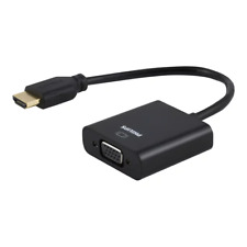 Philips HDMI to VGA Adapter - Seamless Video Conversion in Black picture