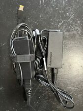 Two Lenovo AC/DC Power Adapters 45W USB-C for Lenovo ThinkPad Lot Of Two picture