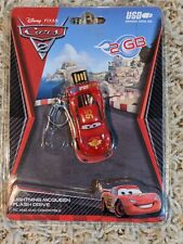 NIB Disney Pixar Cars 2 Lightning McQueen Flash Drive 2GB NEW picture