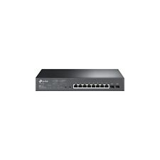 TP-LINK JetStream 8-Port Gigabit Ethernet PoE+ Managed Switch 20Gbps Black picture
