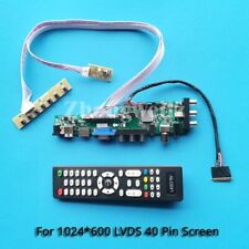 For LTN101NT07-801/802/T01 40Pin LVDS HDMI+AV+USB 1024x600 DVB-T2/C Driver Board picture