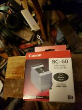 Canon BC-60 Black Ink Cartridge Sealed In Package BJC-7000 picture