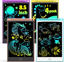 4 Pack LCD Writing Tablet 8.5 Inch Colorful Doodle Board Drawing Tablet for Kids picture