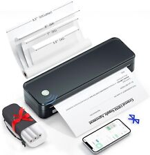 Inkless Portable Printer for Travel Wireless 8.5x11 Thermal Printer w/Carry Case picture