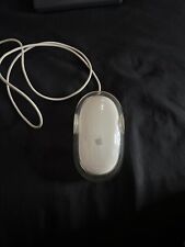 VINTAGE GENUINE Apple Mouse WHITE/ CLEAR M5769 USB Optical USB picture