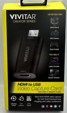 New Vivitar Creator Series HDMI To USB W/USB-C Adapter Cable (open box) picture