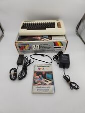 COMMODORE VIC-20, PERSONAL COLOR COMPUTER, with POWER CORD and ORIGINAL BOX picture