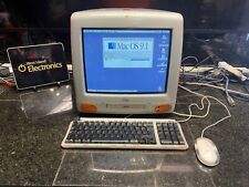 Vintage Apple iMac G3 TANGERINE  333Mhz-TRAY LOADING -KEYBOARD & MOUSE-OS 9 picture