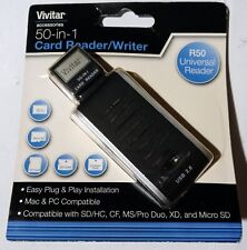 50-in-1 Univer Card Read Writer Vivitar High Speed USB 2.0 Mac or PC | picture