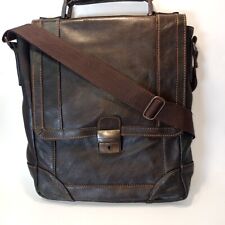 Wilsons Leather Brown Crossbody Laptop Messenger Bag  picture