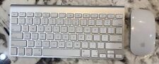 Genuine Apple A1314 & A1296 Wireless Bluetooth Keyboard & Magic Mouse LOT X2 picture