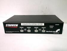 StarTech CBEEF6CE03 Starview 4 Port Keyboard KVM Switch SV431 picture