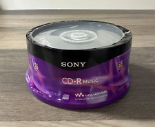 Sony CD-R Music 30 PACK For WALKMAN 80 Min Disc Recordable CD New Sealed picture