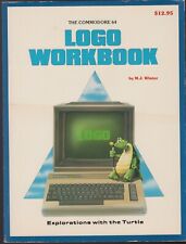 COMMODORE 64 LOGO WORKBOOK M J Winter explorations with Turtle 1984 paperback picture