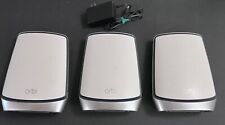 As-is Defective Lot of 3 NETGEAR Orbi RBS850 Satellite AX6000 Tri-Band picture