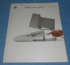1984 Apple Setting Up Your Apple IIc Computer Instruction Manual Guide Booklet picture