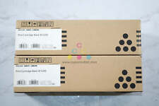 2 New OEM Ricoh M C250FWB, M C250 Black Toner Cartridges 408348 (M977-20) picture