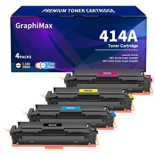With Chip 4PK Toner Compatible With HP 414A W2020A Color LaserJet M455dn M480f picture