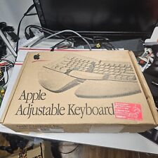 Apple Vintage Apple Adjustable Keyboard w/Box M1242LL/A Mega Rare 1992 picture